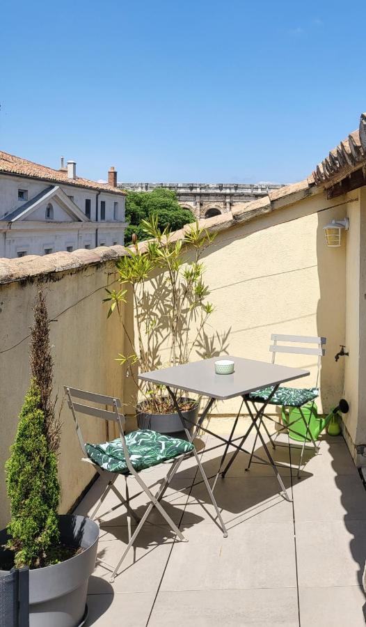 נים La Dolce Vita Nimoise Terrasse 100 M Des Arenes מראה חיצוני תמונה